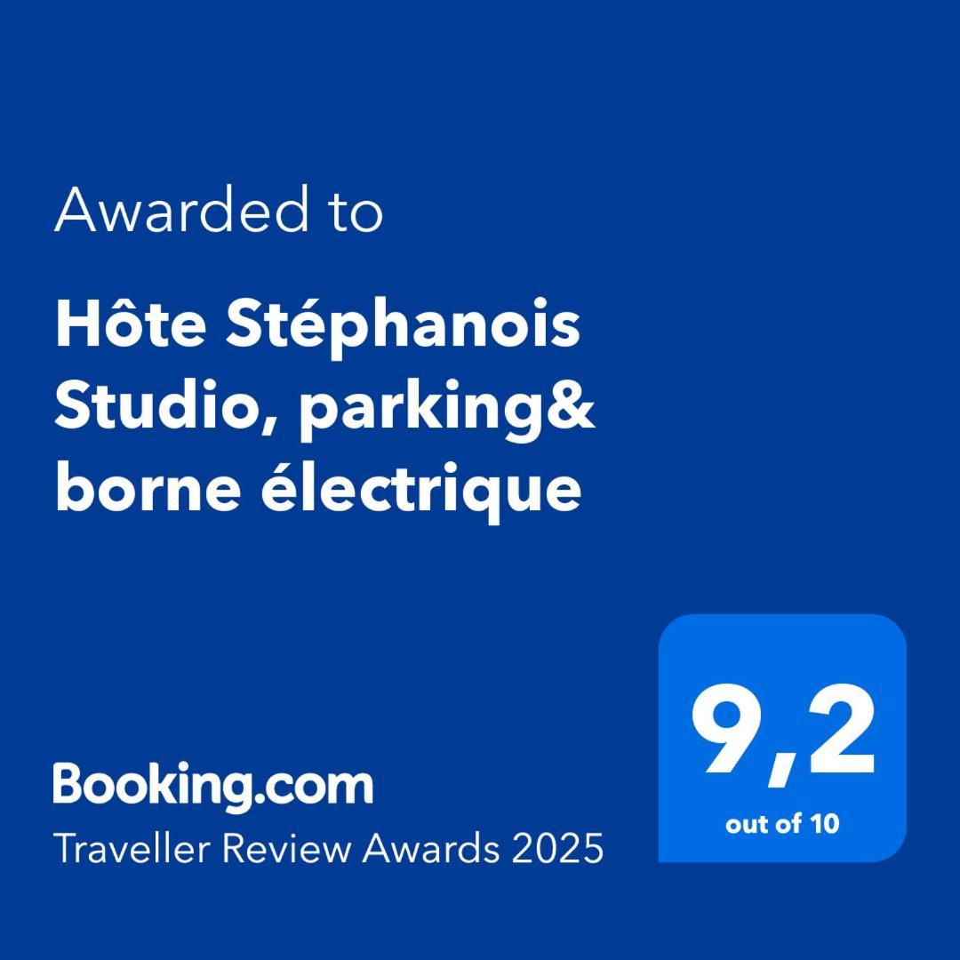 Hote Stephanois Studio, Parking& Borne Electrique 생테티엔 외부 사진
